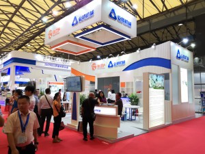 2018年7月11-13 日上海国际铝工业展上，协会单位—佛山市业精机械制造有限公司开设展位。