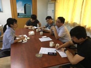 2018年10月24日，河南沁阳招商局人员到访，我会负责接待。