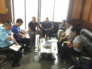 2018年8月17日，协会人员到广东佛山市港信铝业有限公司进行调研。