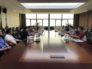 2018年6月7日，与浙江杭州市有关领导举行座谈会，交流国家级质量安全示范区创建经验。