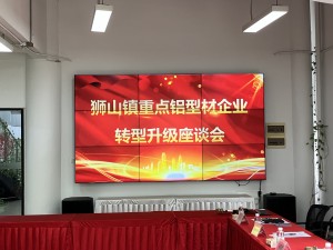 2025年5月13日,南海铝协秘书处出席由狮山镇政府召开的狮山镇重点铝型材企业转型升级座谈会。